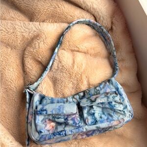 BAGGU x Collina Strada Cargo Shoulder Bag in Blue Thorns